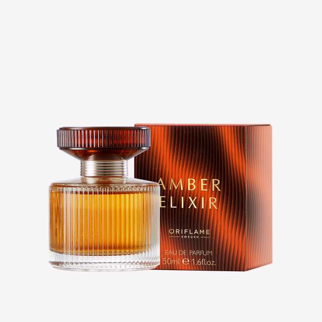 ادوپرفیوم زنانه آمبر الکسیر 50میل Amber Elixer Eau de Perfum